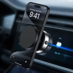 Nine Vacuum Suction Phone Holder Wireless Charger - Image 7