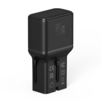 NINE USB WALL CHARGER BLACK POCKET TRAVEL TWO PORT PD 45W Gan WORLD WIDE TRAVEL CHARGER - Image 10
