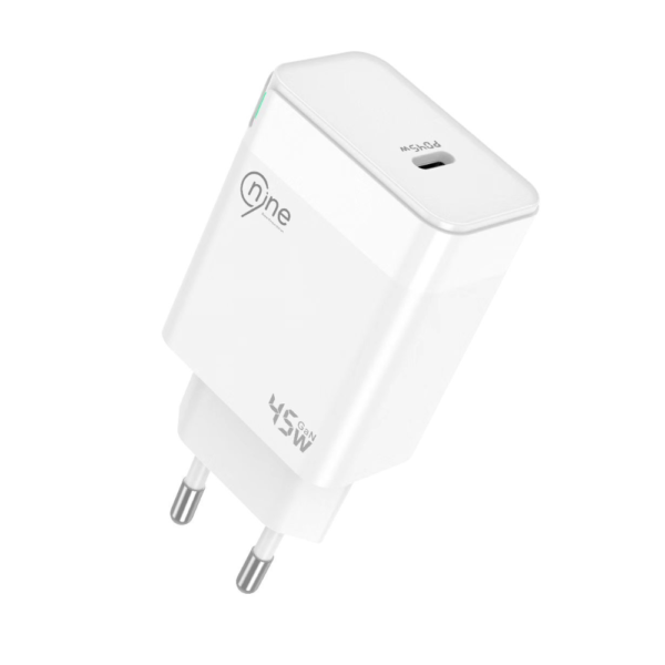 شاحن حائط ناين 45 وات سريع – منفذ واحد