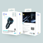 NINE CAR CHARGER LUMA POWER 51W THREE PORT (USB A – 2 PD )51W - Image 2